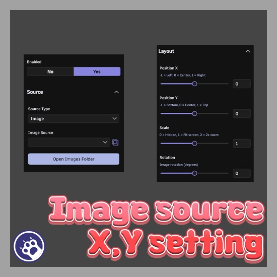 【Warudo Plugin】Image Background - 画像背景レイヤー