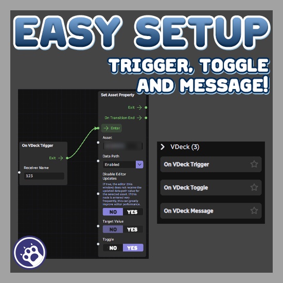 【Warudo Plugin】VDeck - ブラウザリモコン