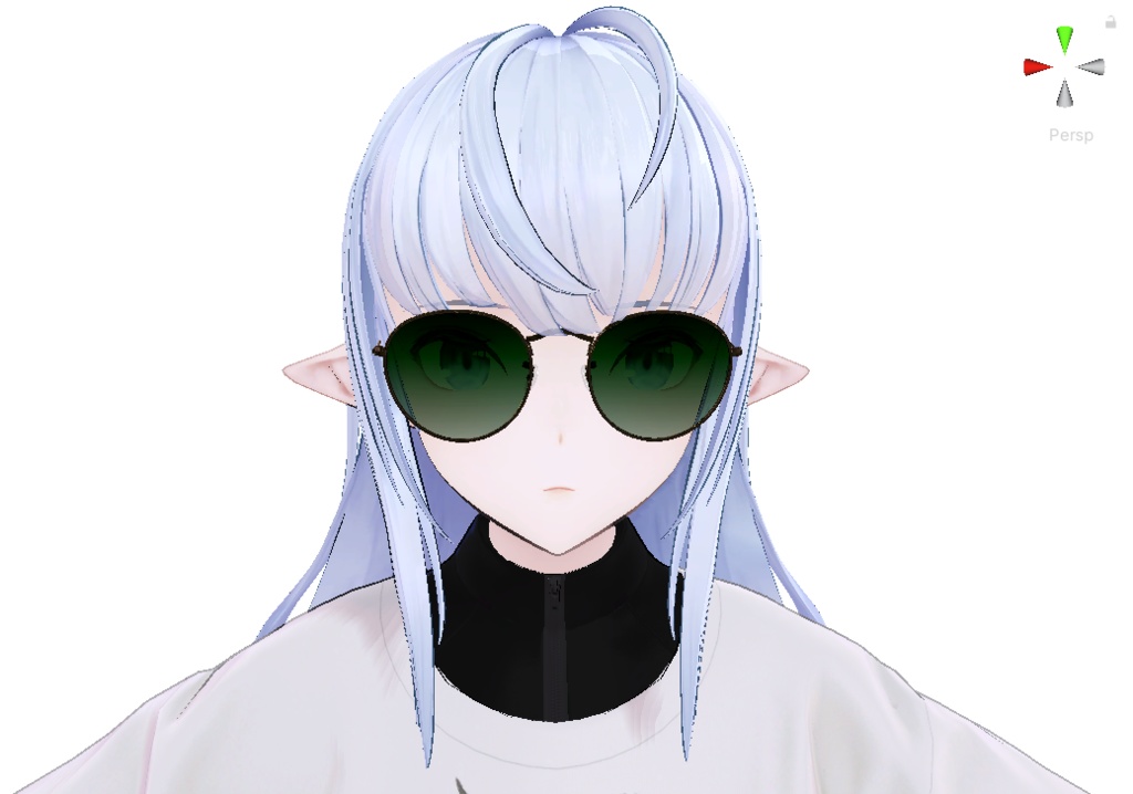 (16-Dec-23 UPDATE) VRC Round Glasses 丸メガネ