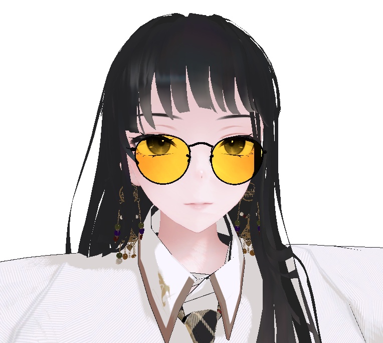(16-Dec-23 UPDATE) VRC Round Glasses 丸メガネ