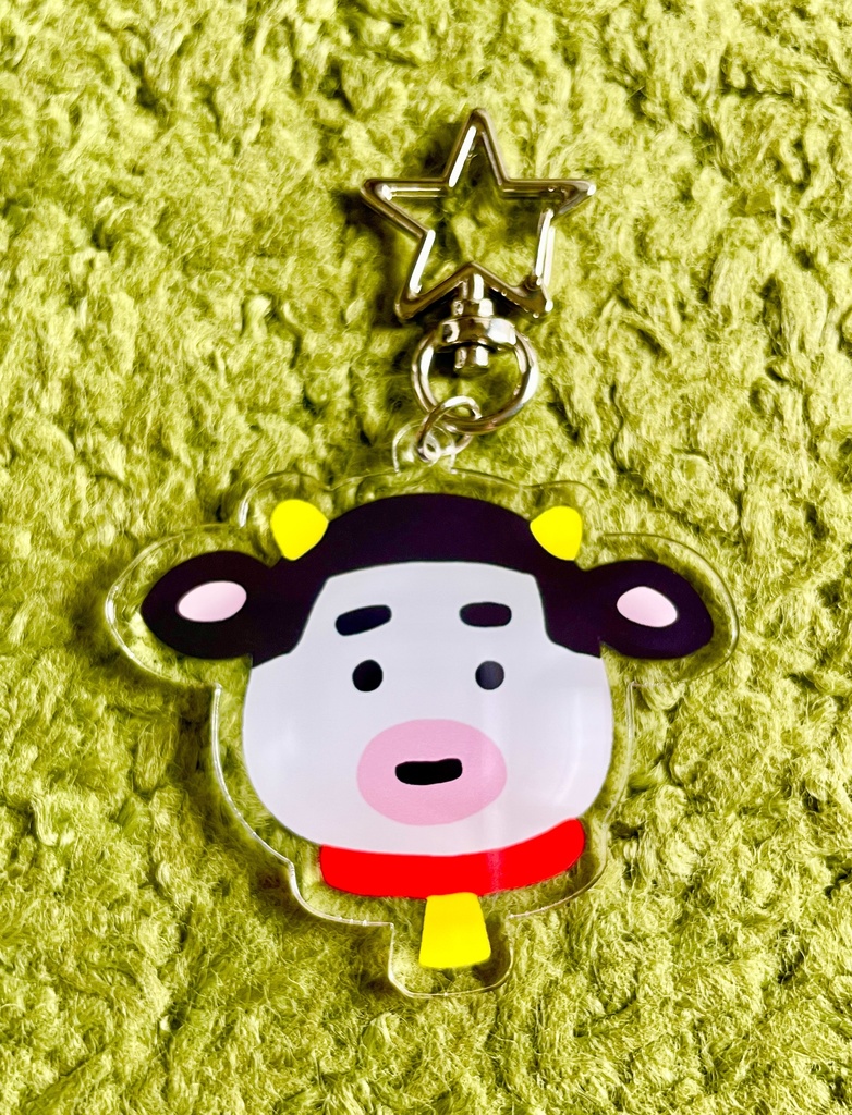 山乳牧場グッズ・アクリルキーホルダー