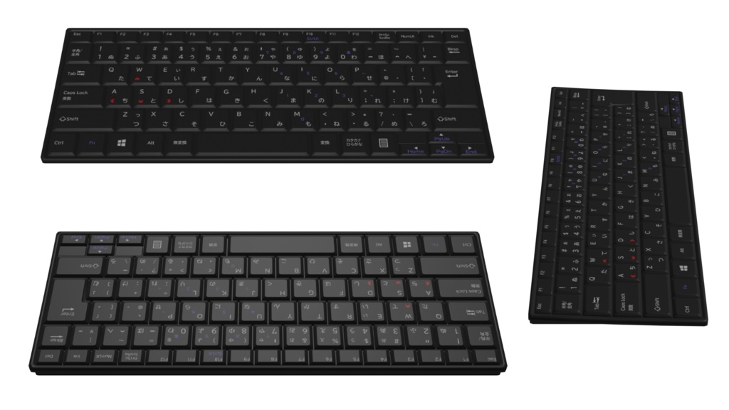 キーボード ブラック