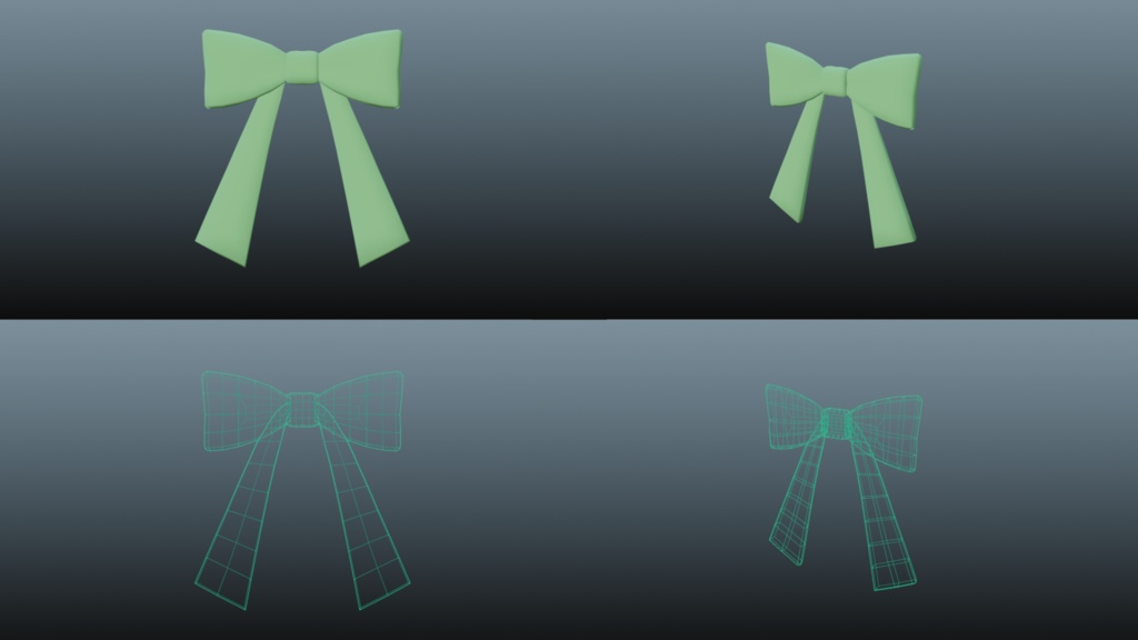 基本のリボン4種セット