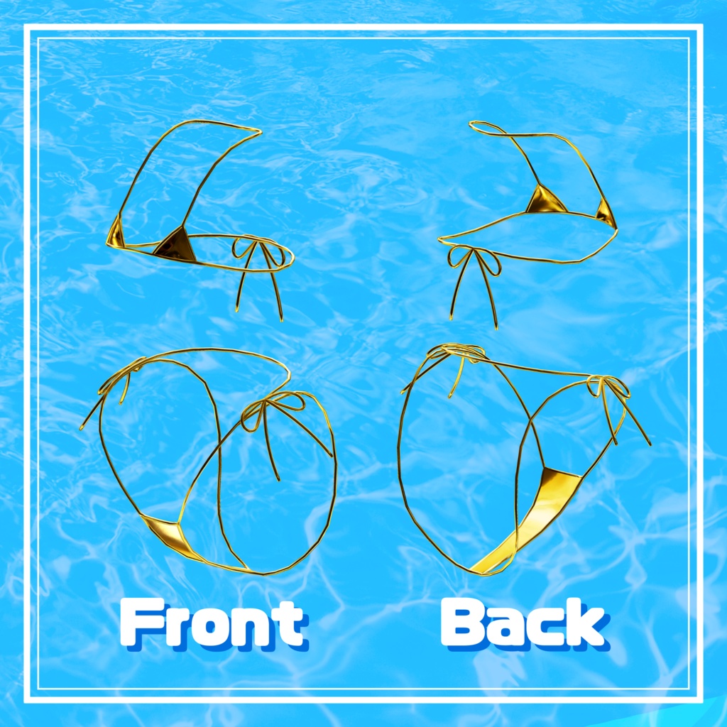 フォシュニア専用 金ビキニ