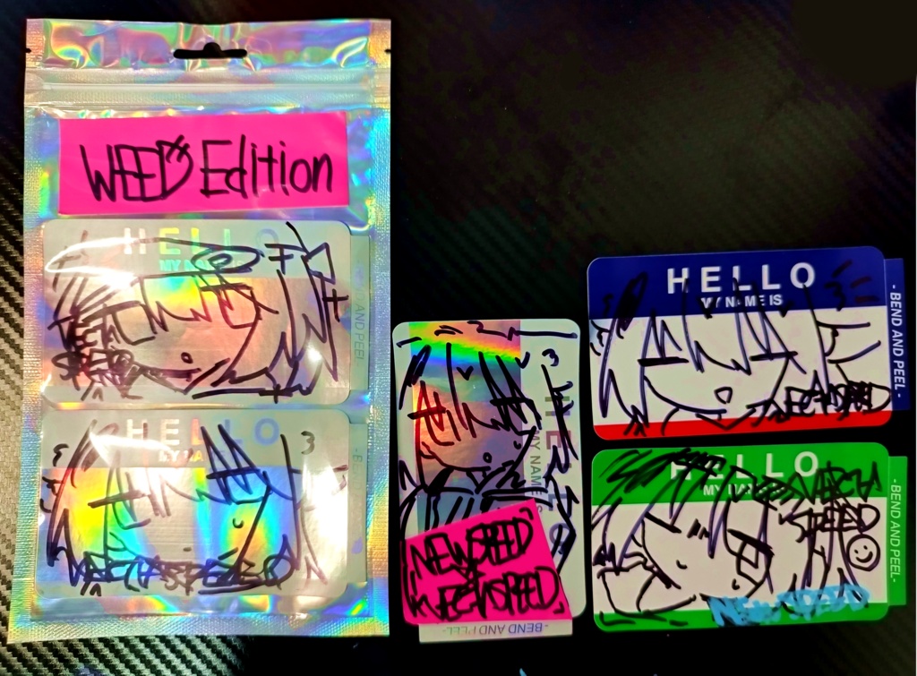 STICKERS[WEED Edition] （※KDP!様専）