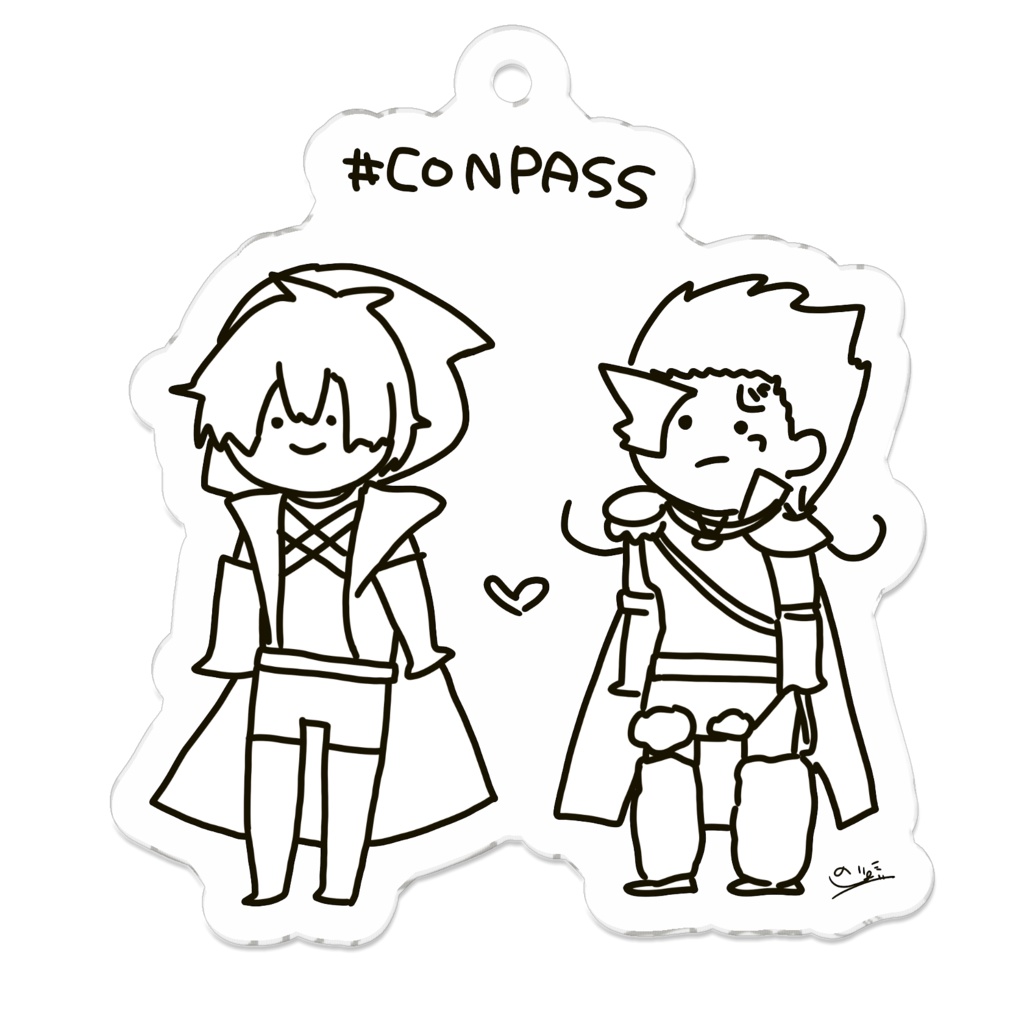 サティイスゆるゆるアクキー