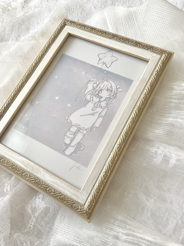 星の子デジタルイラスト