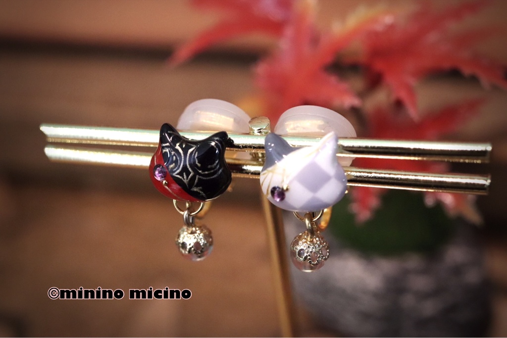 「SOU」シリーズ 和風キャットジュエリー❁郎