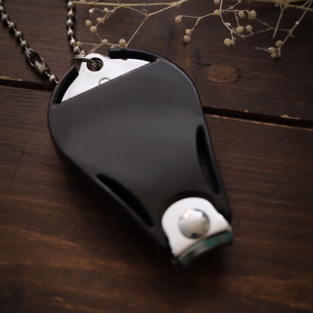 テスト作品 和風アートネイルクリッパー❀金木犀