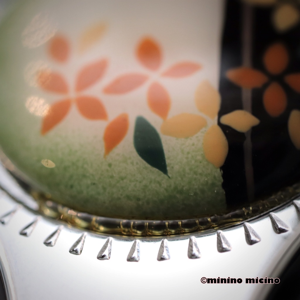 テスト作品 和風アートネイルクリッパー❀金木犀