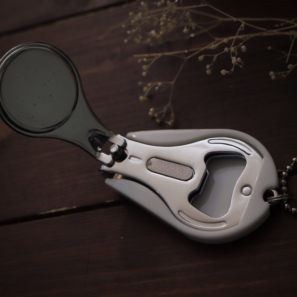 テスト作品 和風アートネイルクリッパー❀金木犀