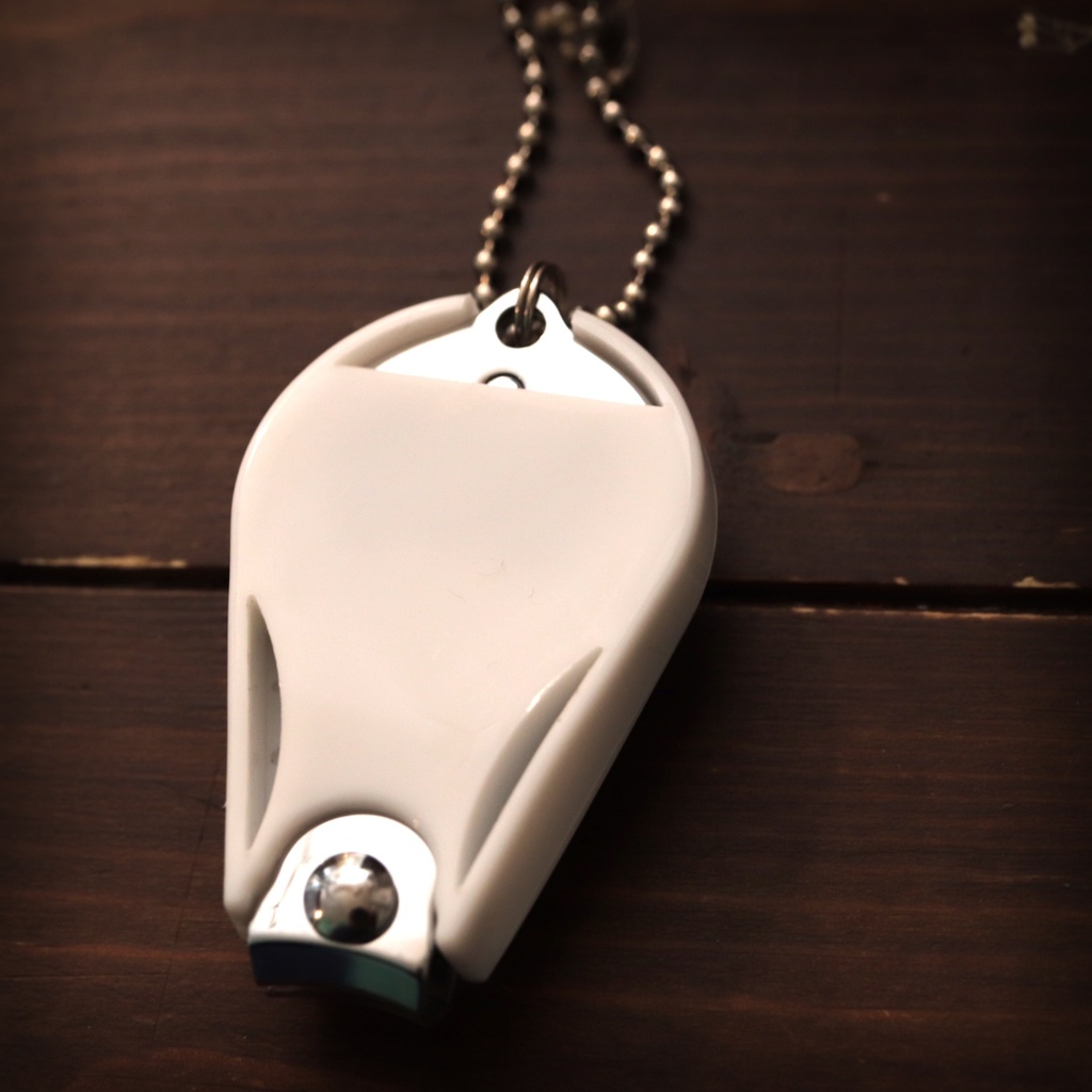 テスト作品 和風アートネイルクリッパー❀金木犀