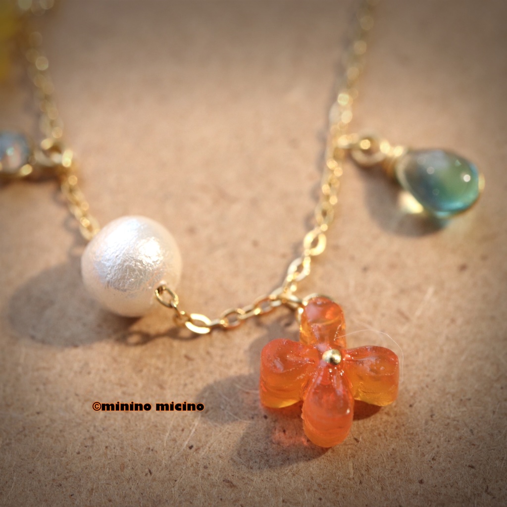 ラスト金木犀シリーズ ブレスレット(アレルギー対応)