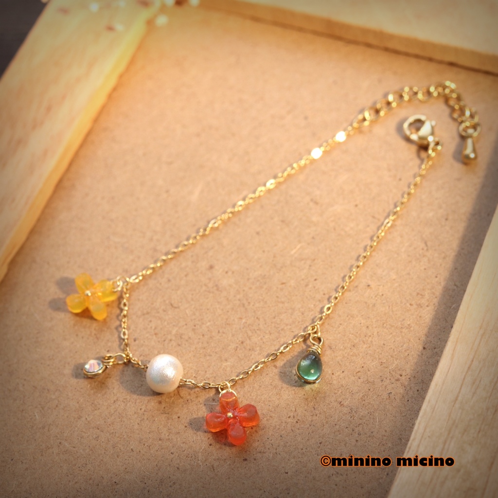 ラスト金木犀シリーズ ブレスレット(アレルギー対応)