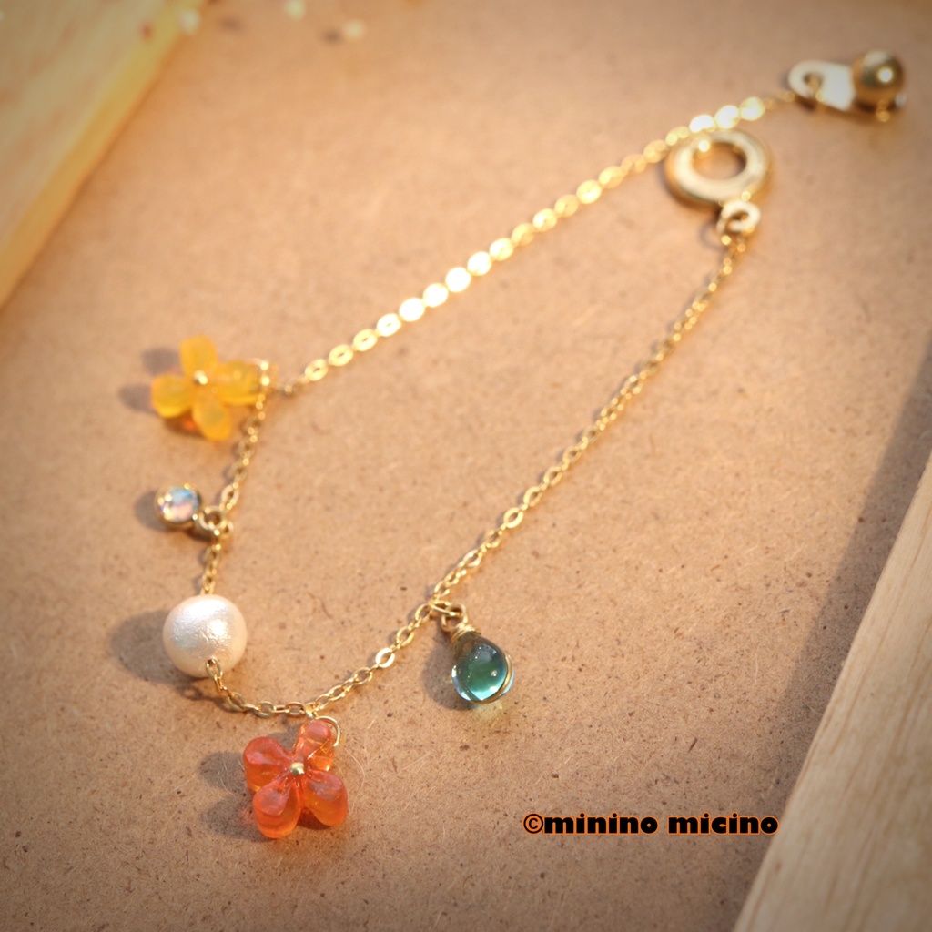 ラスト金木犀シリーズ ブレスレット(アレルギー対応)