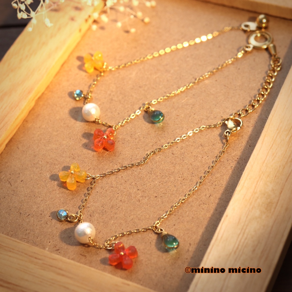 ラスト金木犀シリーズ ブレスレット(アレルギー対応)