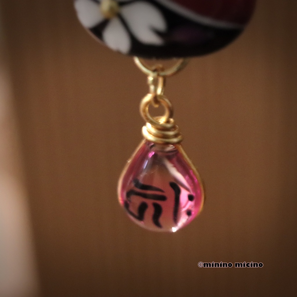 和風アートキャットマスクアクセサリー❀蜻