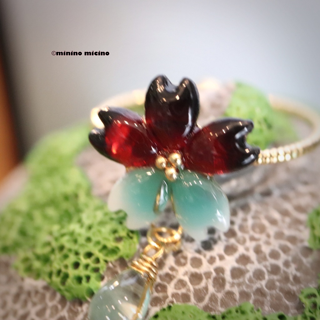 「乱桜」リング❀和泉カラー