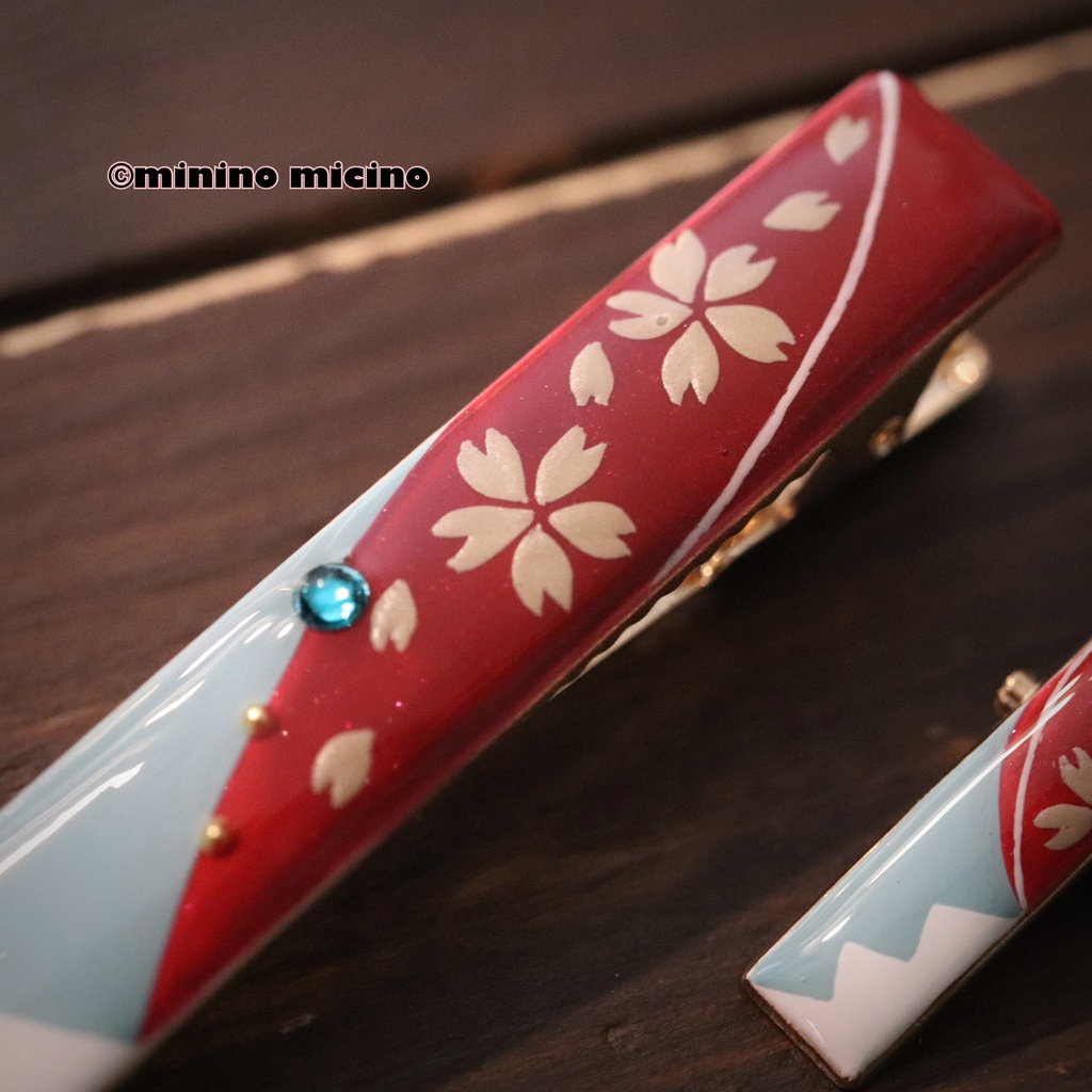 和風アートクリップ&ぬいクリップ❀和