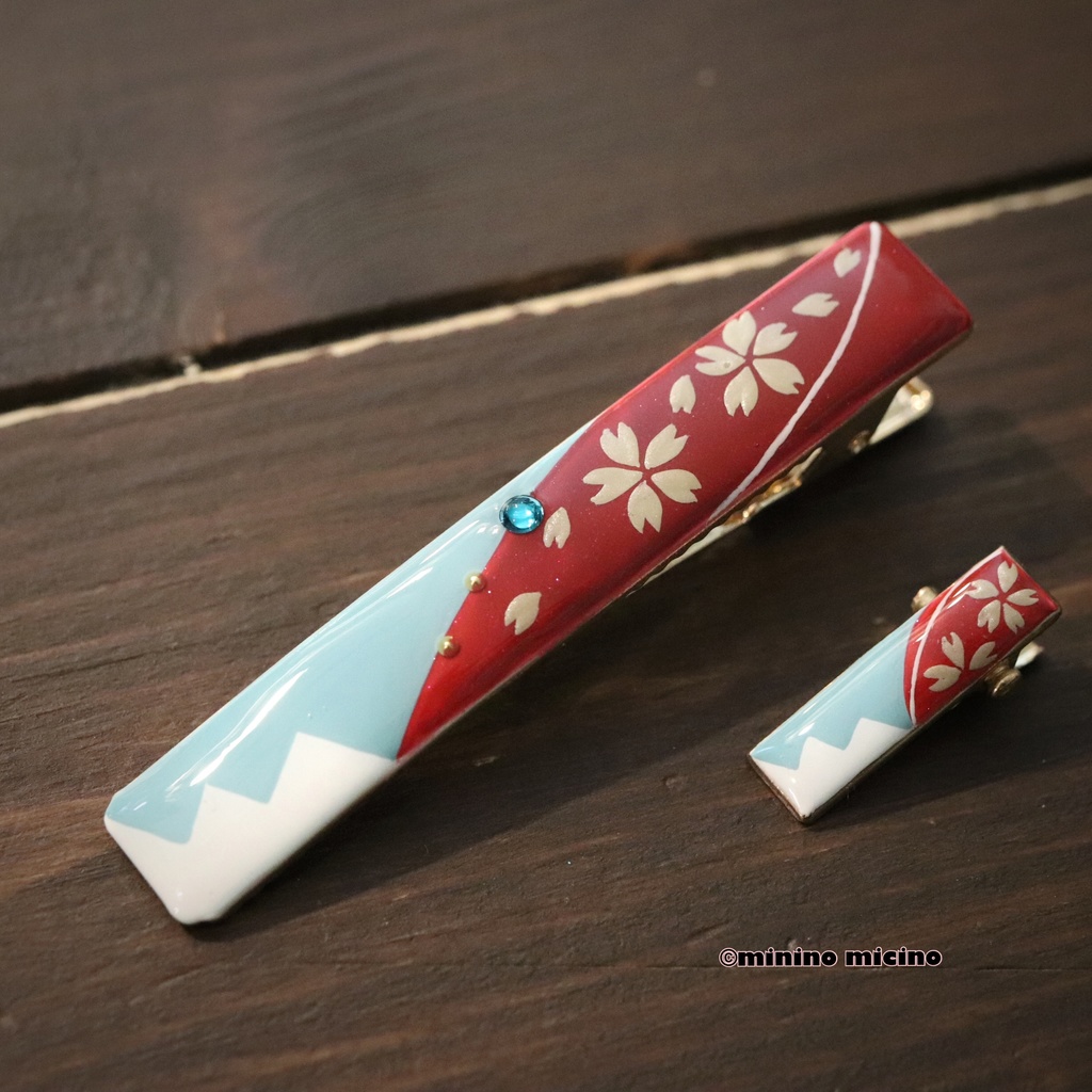和風アートクリップ＆ぬいクリップ❀和