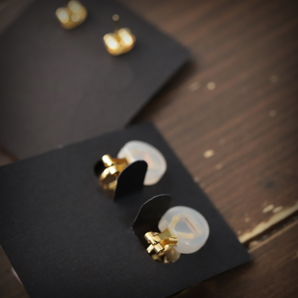 「御狐神」アートキャット イヤリング&ピアス