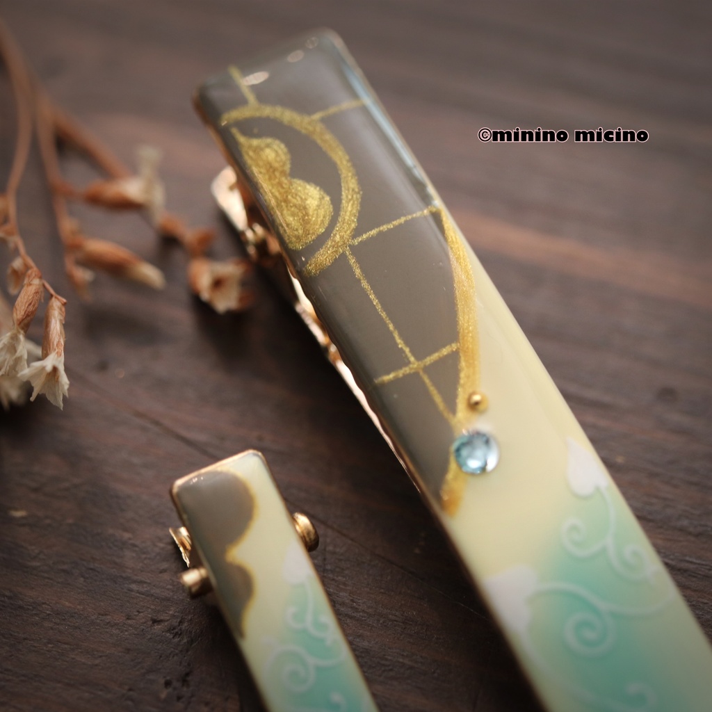 和風アートクリップ&ぬいクリップ❀太閤