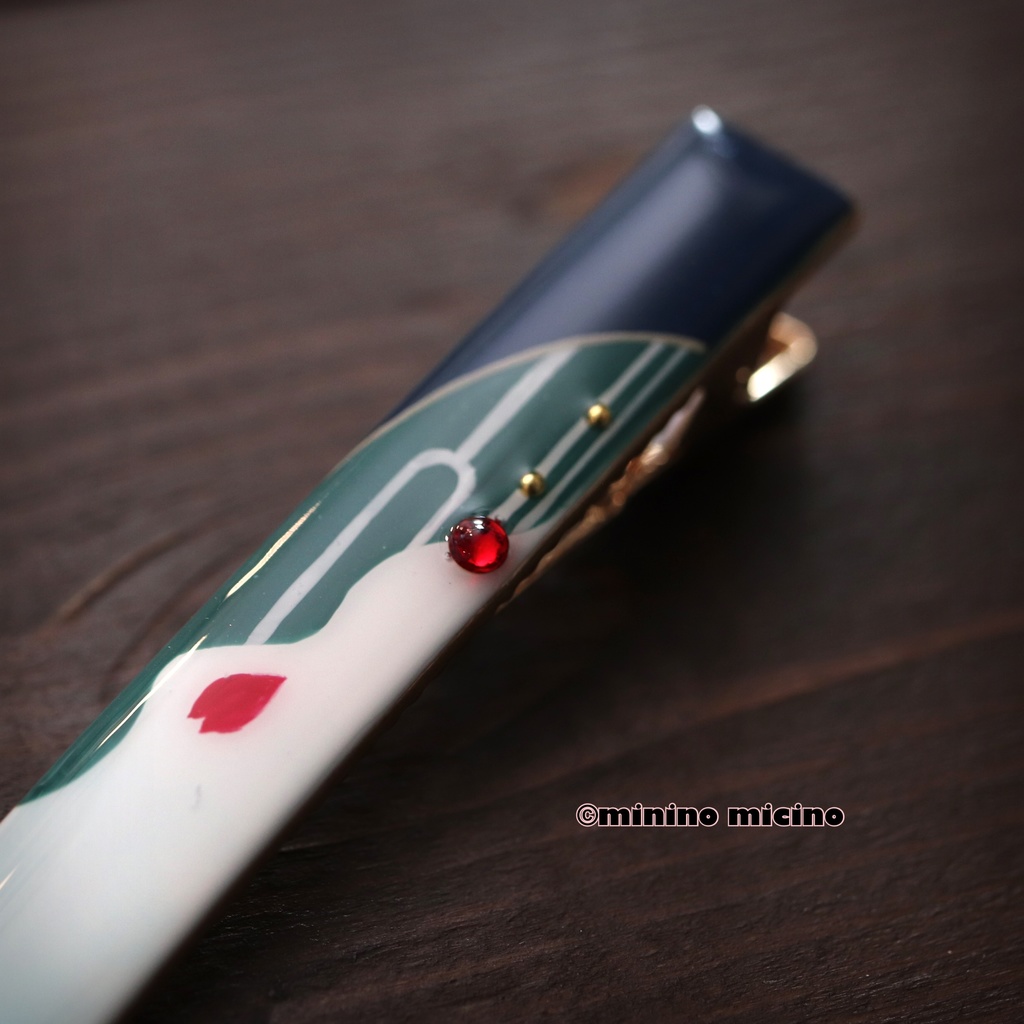 和風アートアクセサリー全4種類❀青