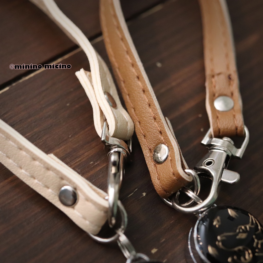 和風アートリールキーホルダー❀獅子