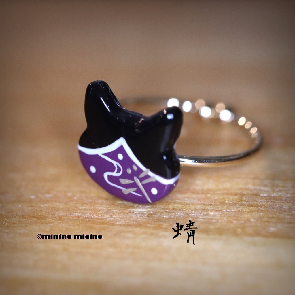 和風アートキャットリング❀全8種類