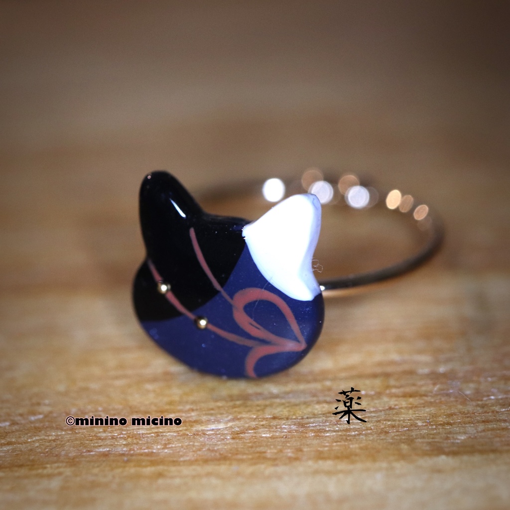 和風アートキャットリング❀全8種類