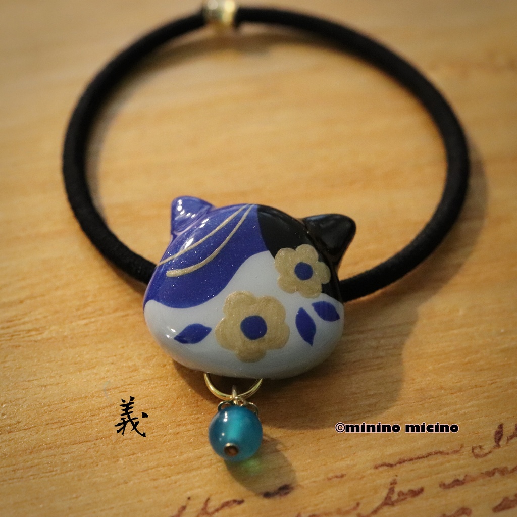 復刻 和風アートキャットヘアゴム❀全6種類