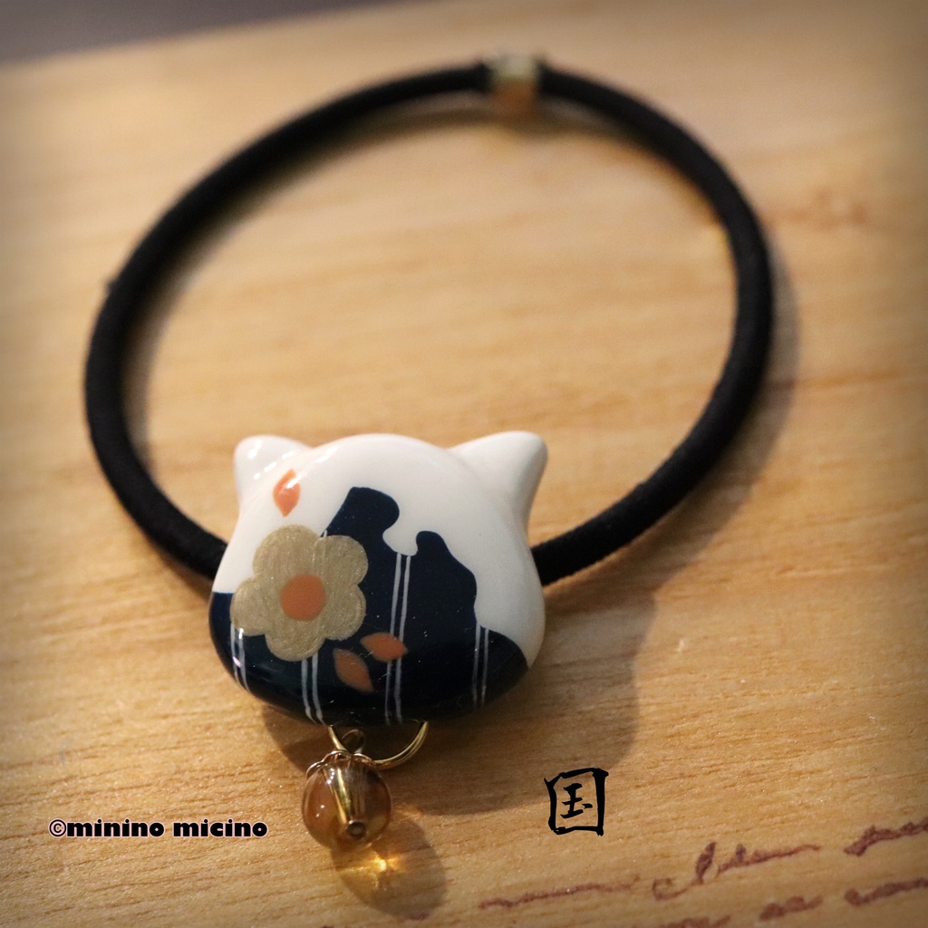 復刻 和風アートキャットヘアゴム❀全6種類