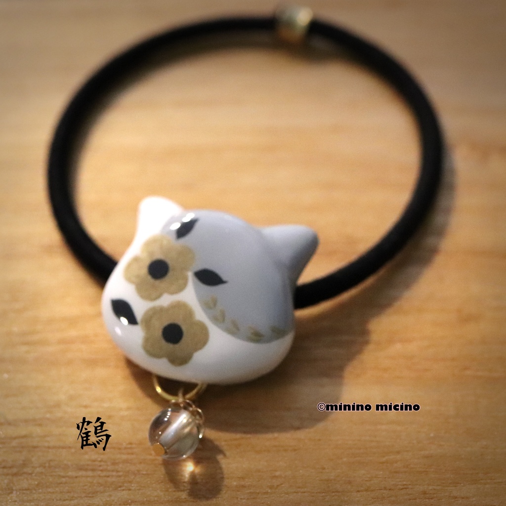 復刻 和風アートキャットヘアゴム❀全6種類