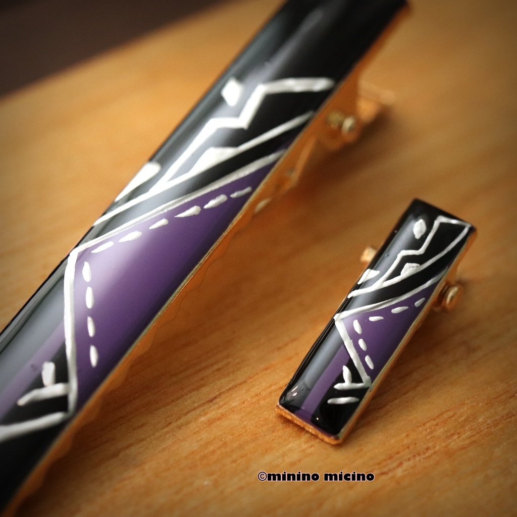 和風アートクリップ❀水心