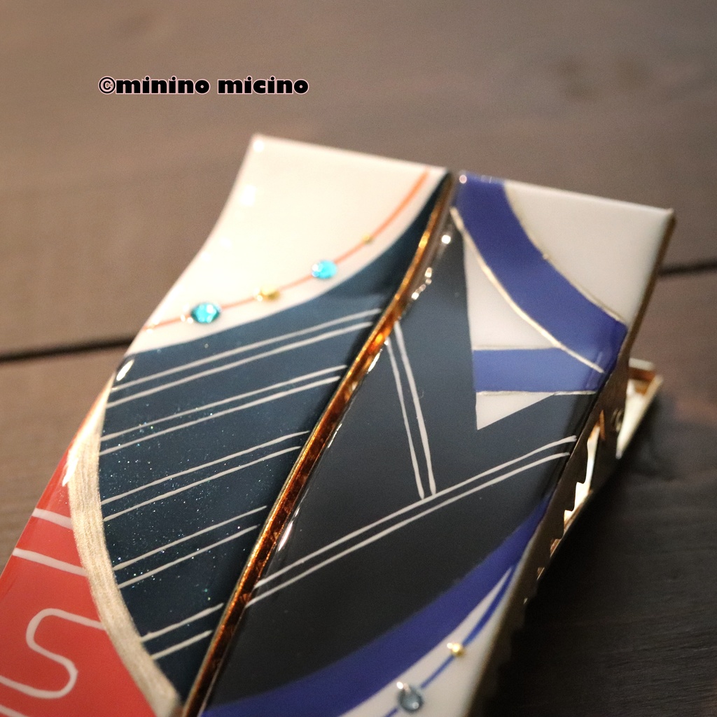 和風アートデカクリップセット❀国&義