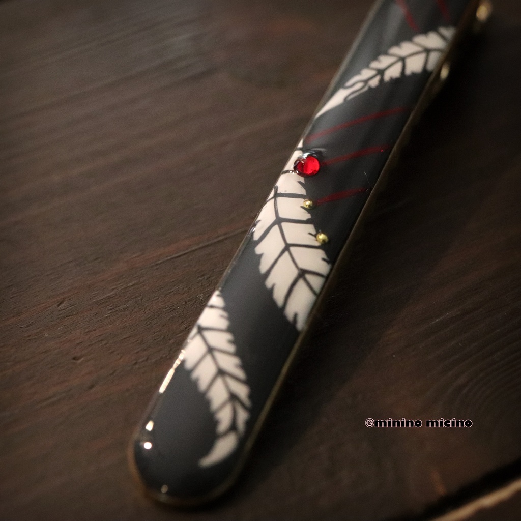 和風アートスティッククリップ❀号