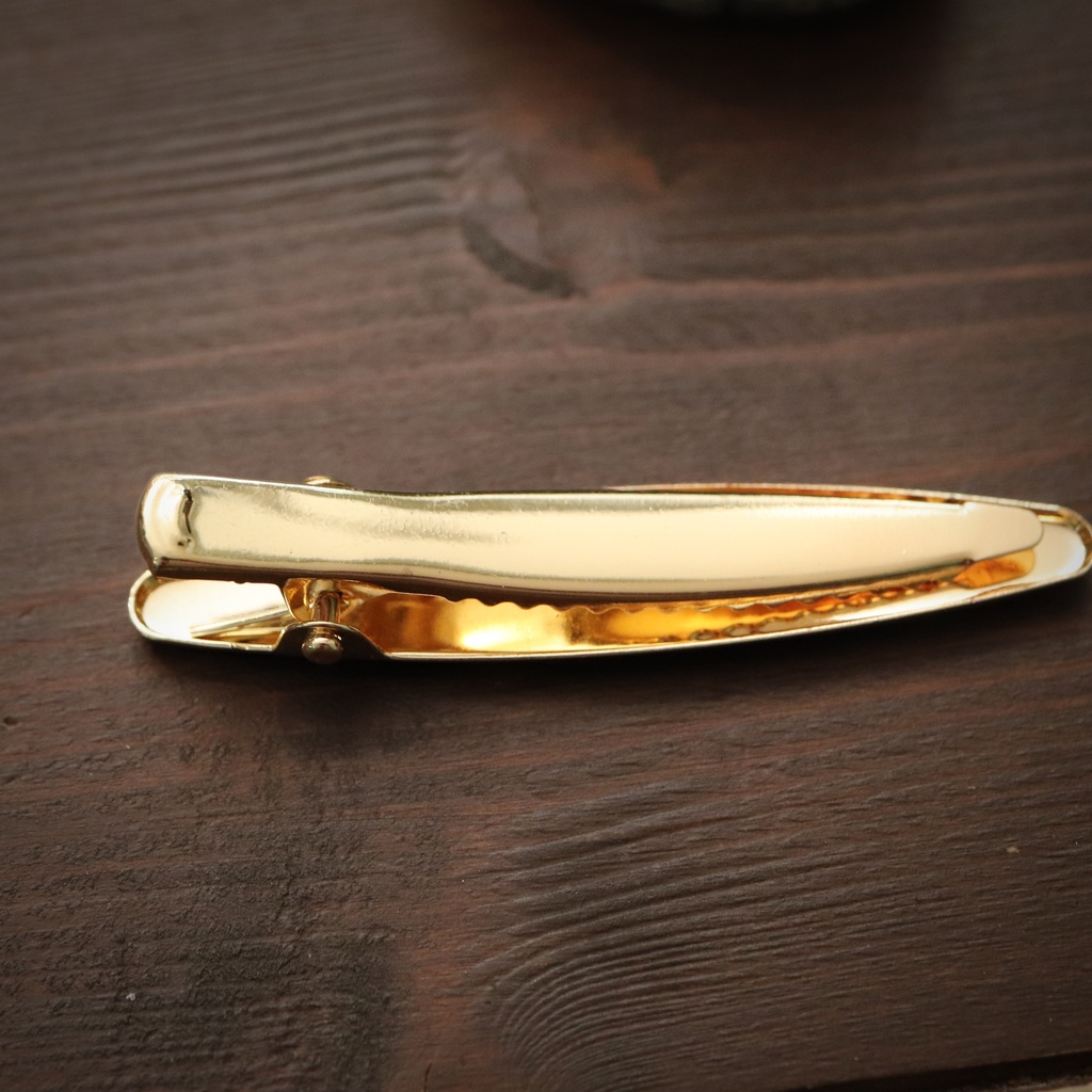 和風アートオーバルクリップ❀月