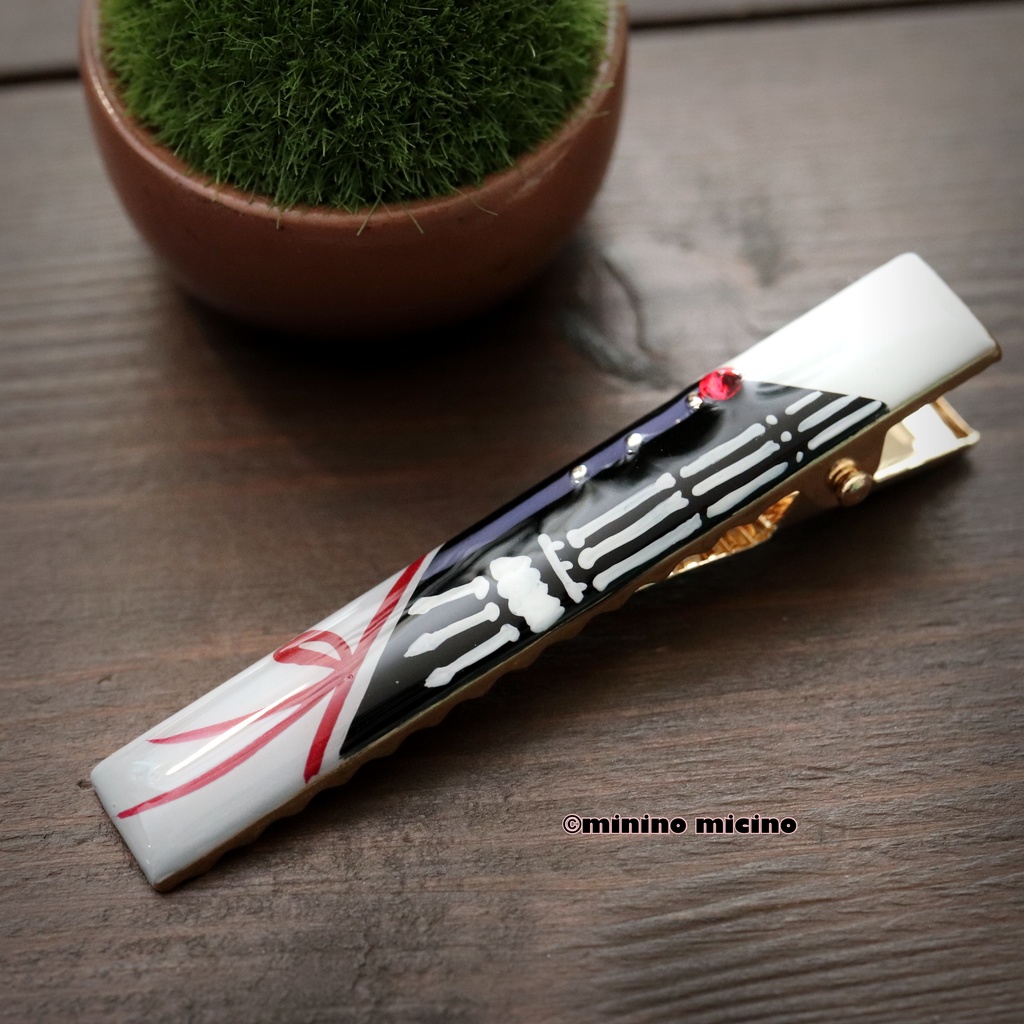 和風アートクリップ❀無骨