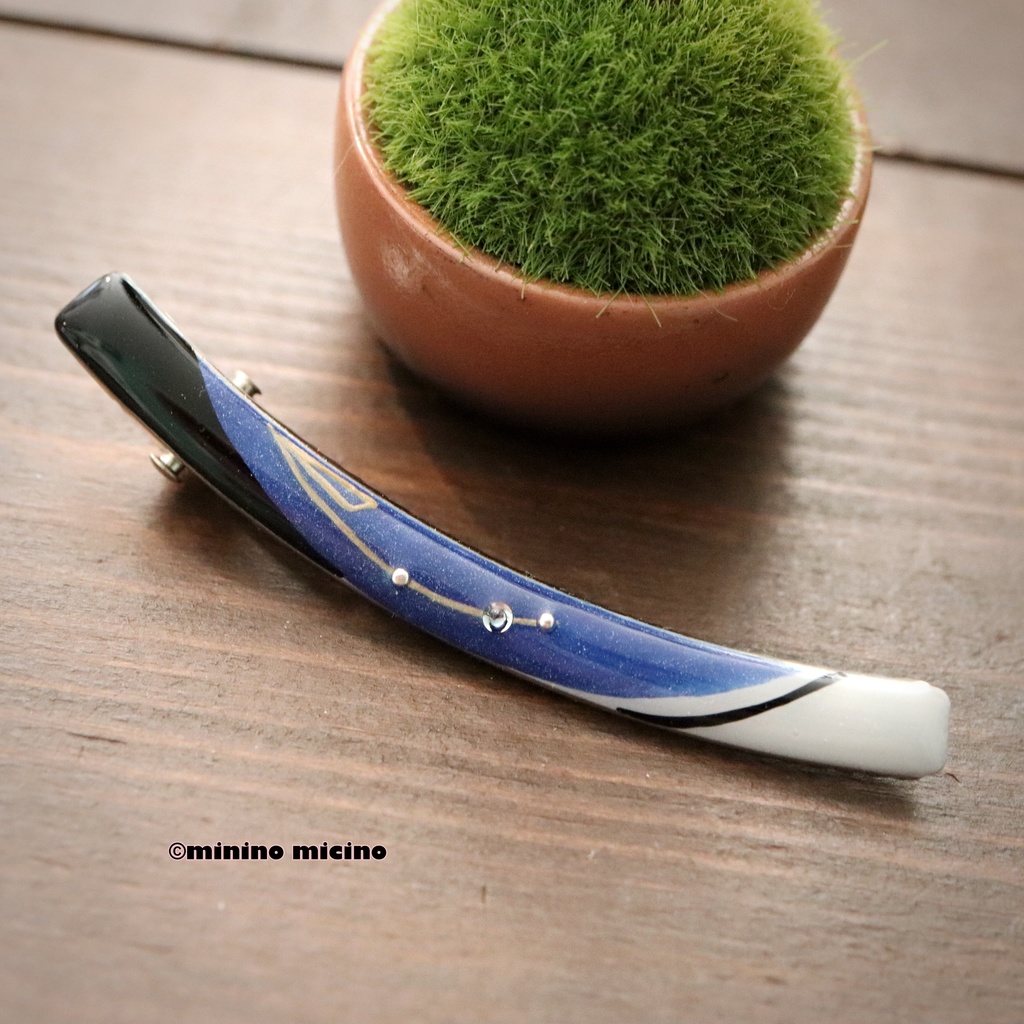 和風アートカーブクリップ❀国&義