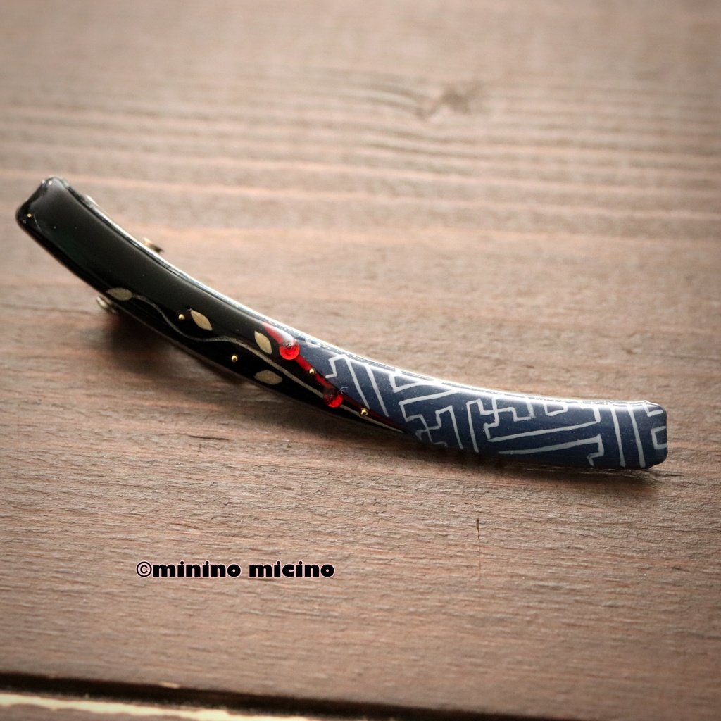 リブート和風アートカーブクリップ❀全3種類