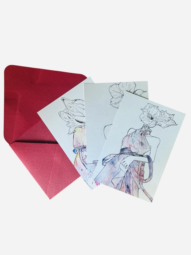 αμαρτία  postcard  A