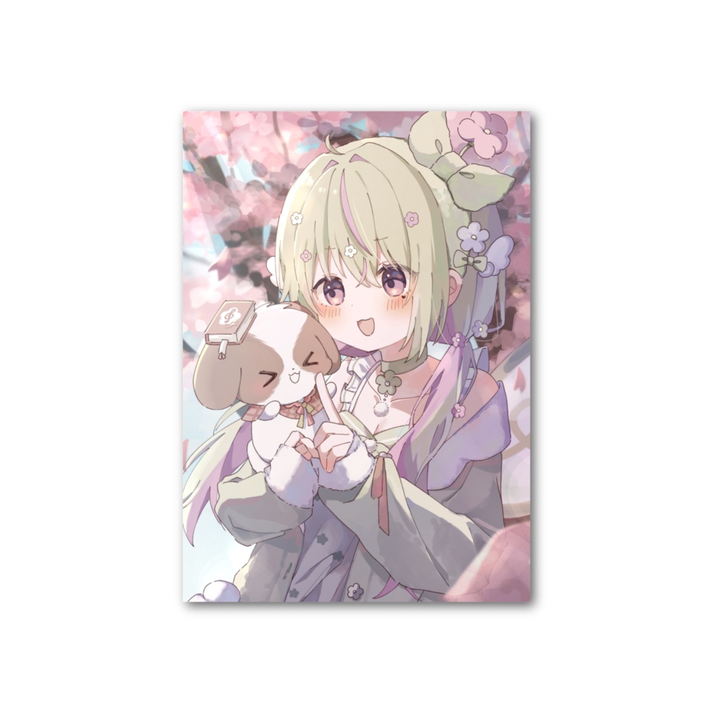 【半年記念】フォト風カード #春風りるむ
