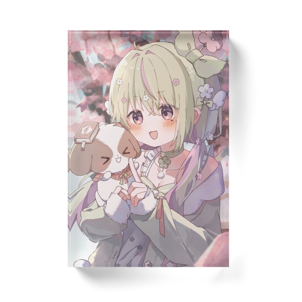 【半年記念】アクリルブロック #春風りるむ