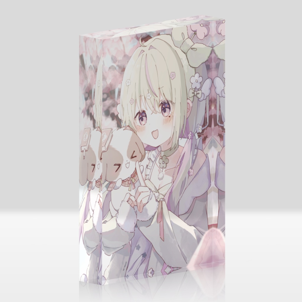 【半年記念】アクリルブロック #春風りるむ