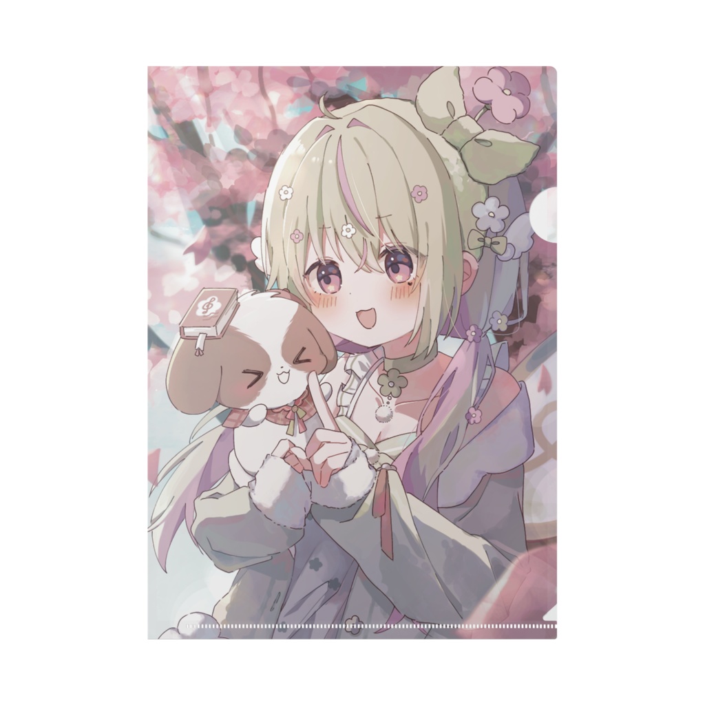 【半年記念】A4クリアファイル #春風りるむ