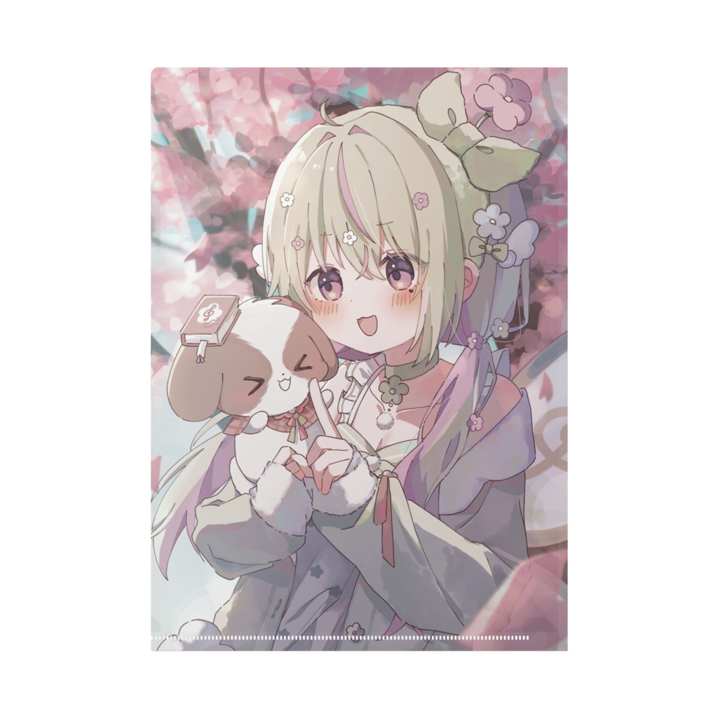 【半年記念】A4クリアファイル #春風りるむ