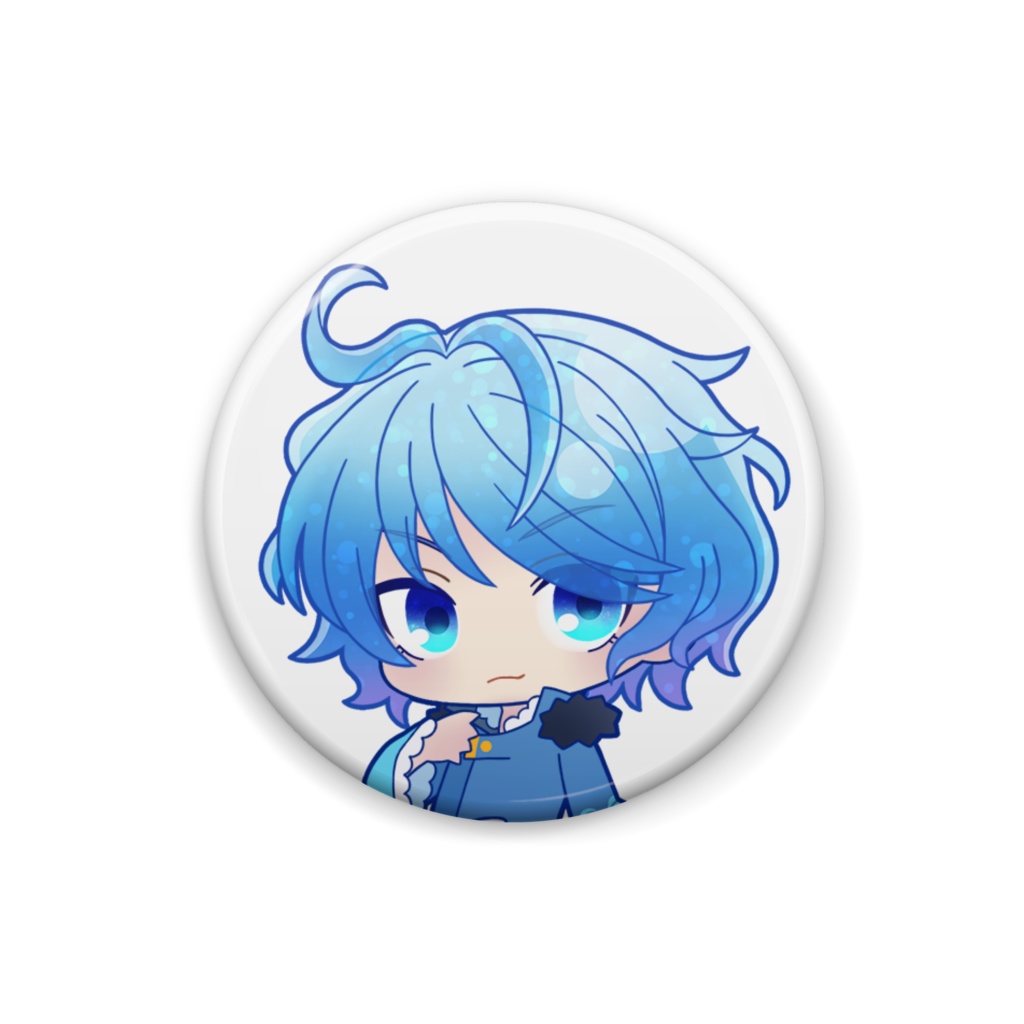 あざみ缶バッジ(SD)