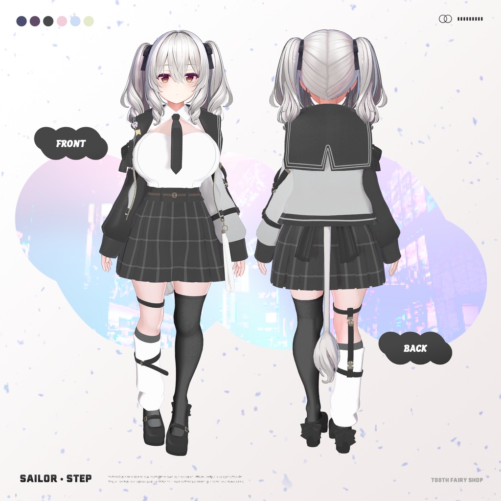 Sailor Step【7アバター対応衣装】