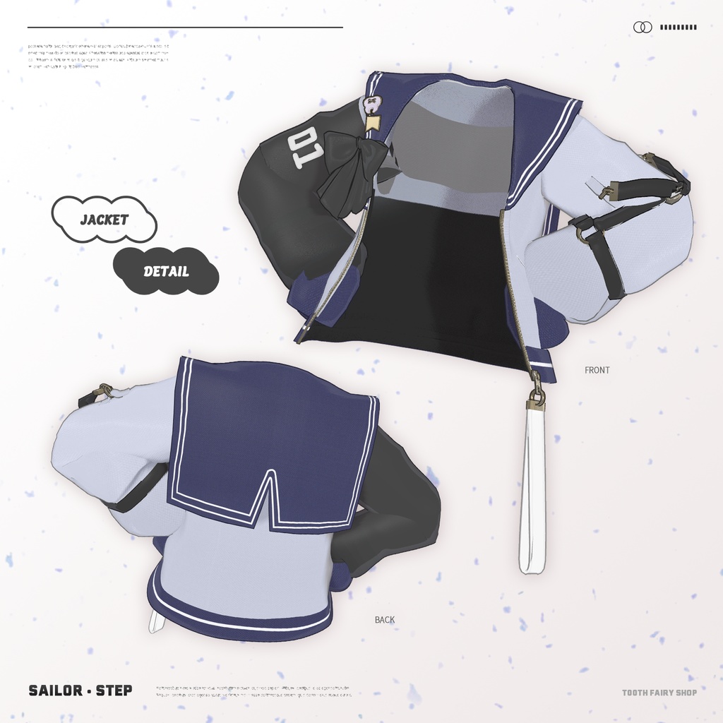 Sailor Step【7アバター対応衣装】