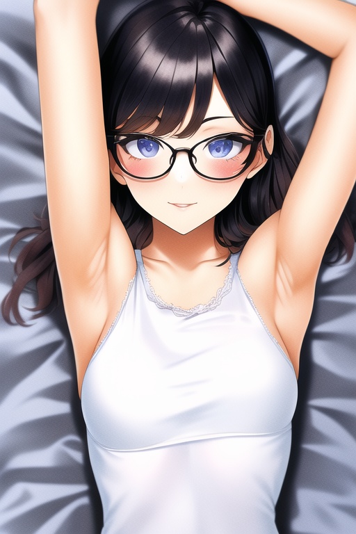 腋見せポーズ CGイラスト集